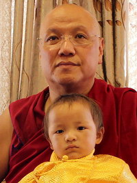 Drubłang Sangje Njenpa Rinpocze i Jangsi Tenga Rinpocze