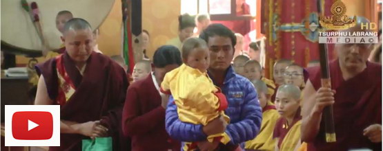 Transmisja z ceremonii rozpoznania Jangsi Tengi Rinpoczego przez Jego Świątobliwość Karmapę - wideo